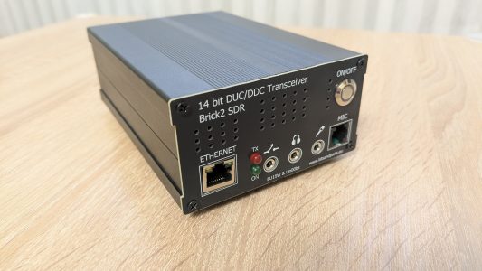 BRICK2 SDR (Anan 10E (mod)) – Remote HF Transceiver 160-6 m 15W